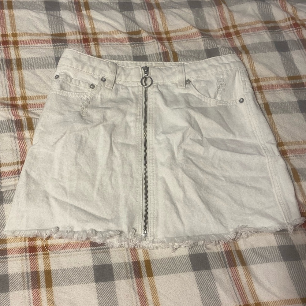 We the free denim skirt